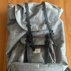 Herschel Little America backpack Raven crosshatch/black